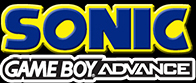 The Sonic Game Boy Advance logo.