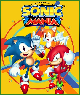 Link. Boxart for Sonic Mania that links to the game page.